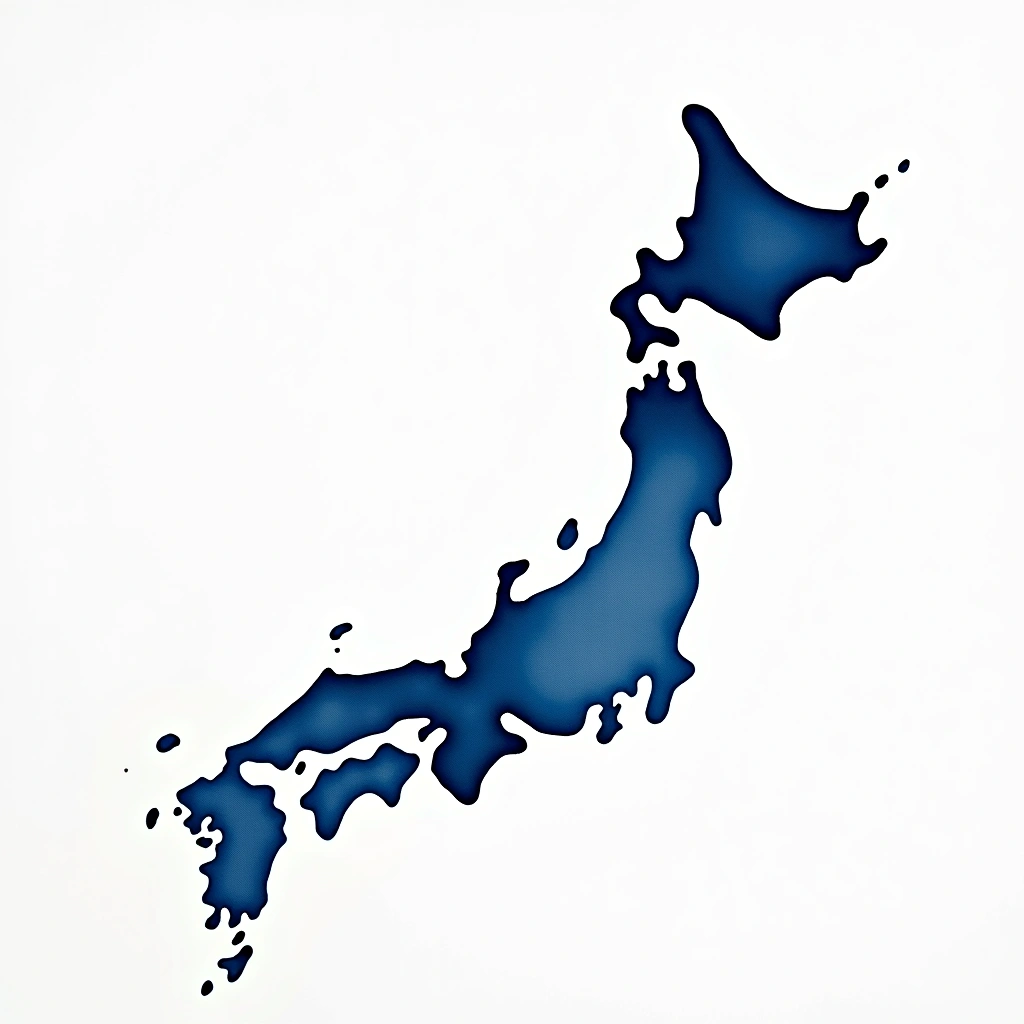 Niigata prefecture — watercolor illustration