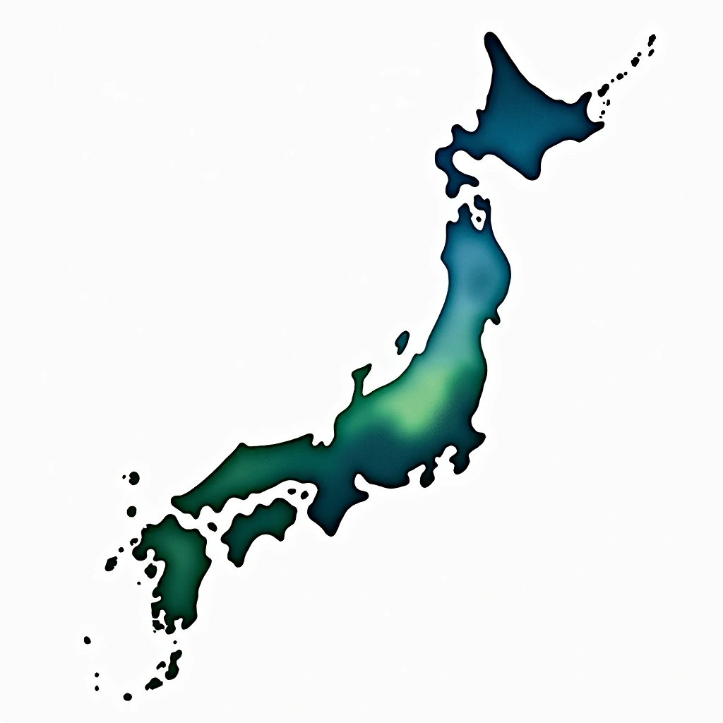 Yamagata prefecture — watercolor illustration