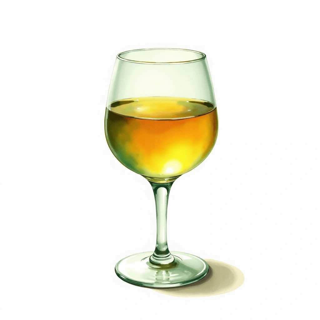 Aramasa No. 6 S-type Junmai Ginjo — watercolor illustration