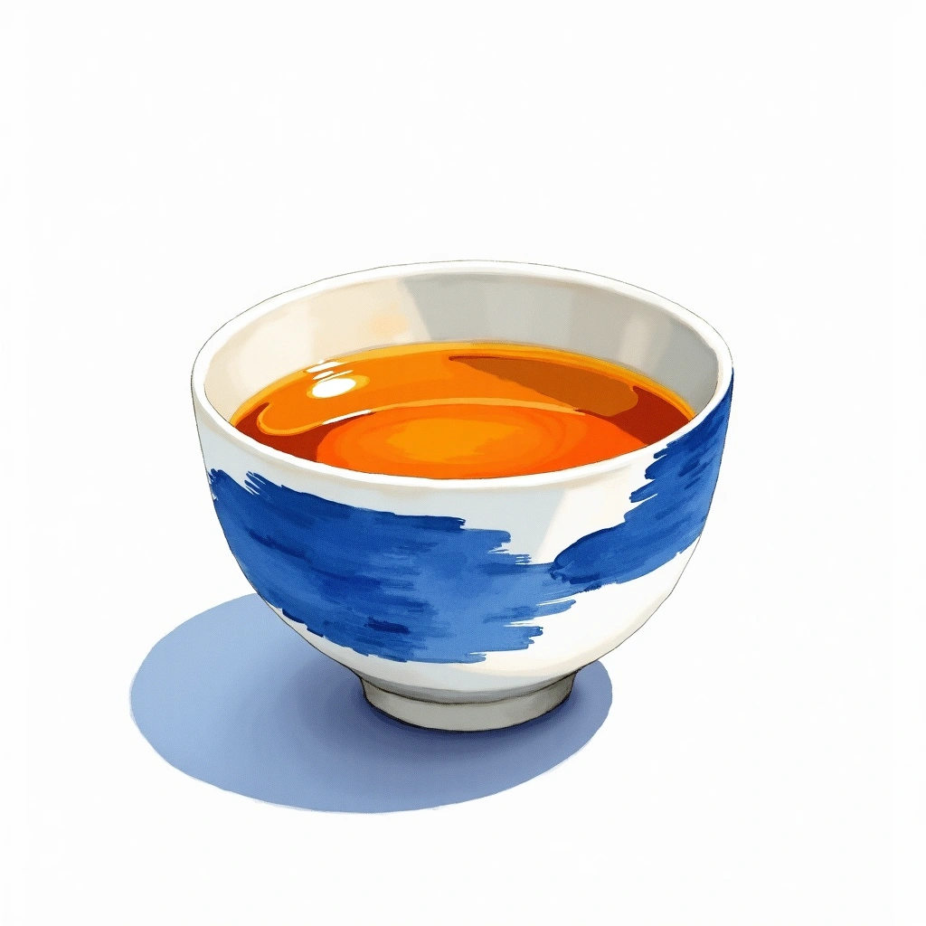 Asabiraki Tokubetsu Junmai Tokubetsu Junmai — watercolor illustration