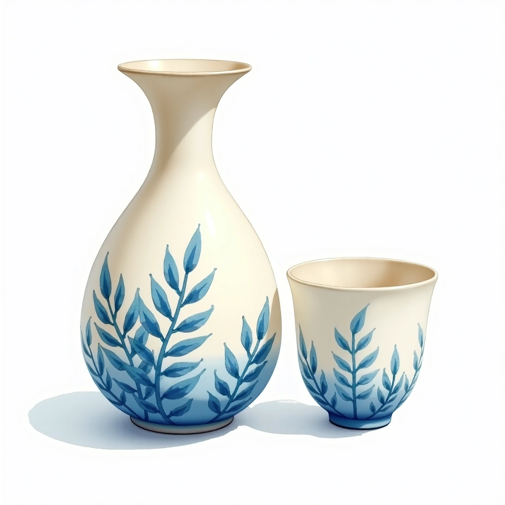 Daisekkei Junmai Junmai — watercolor illustration