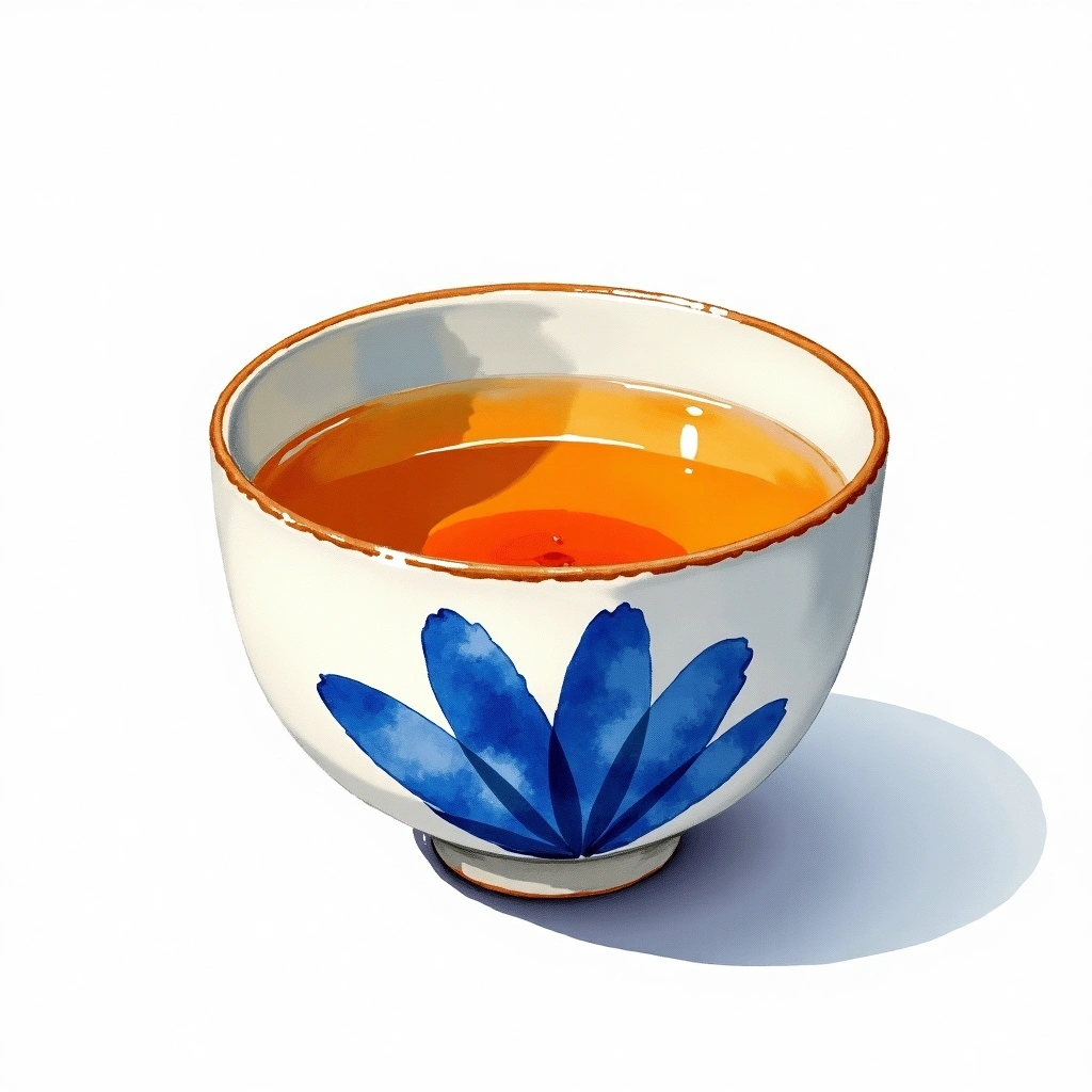 Gassan Junmai Ginjo Junmai Ginjo — watercolor illustration