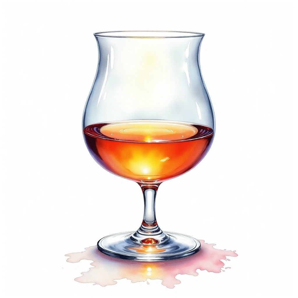 Gekkeikan Horin Junmai Daiginjo Junmai Daiginjo — watercolor illustration