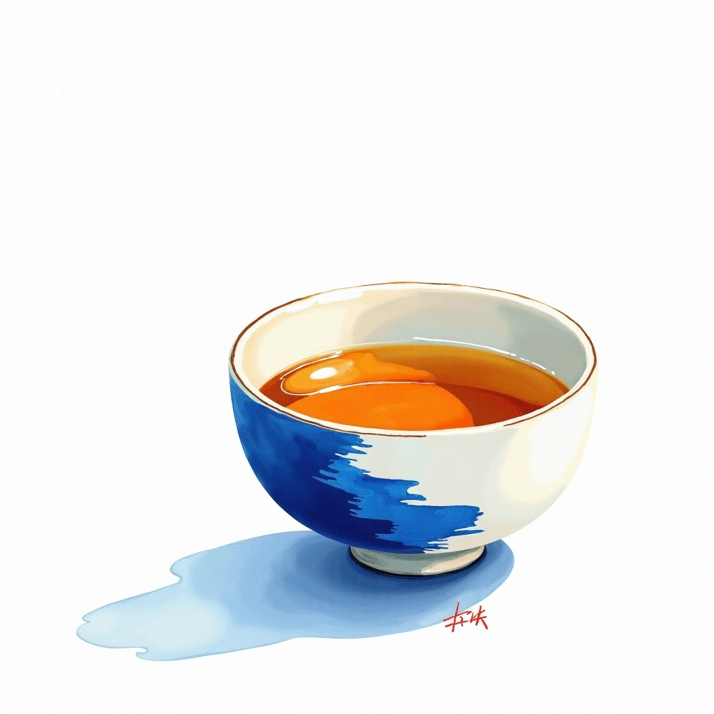 Izumibashi Megumi Junmai Ginjo Junmai Ginjo — watercolor illustration