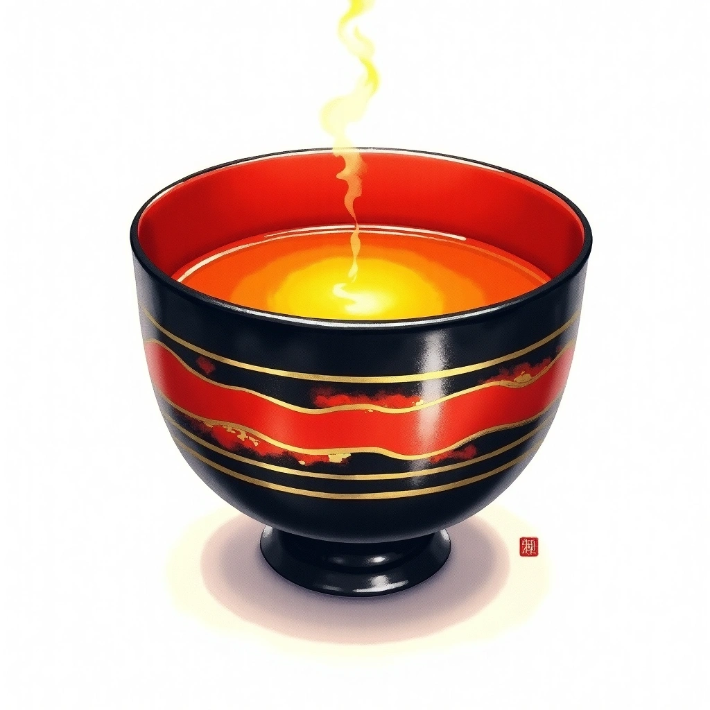 Juyondai Honmaru Hiden Tamakaeshi Tokubetsu Honjozo — watercolor illustration