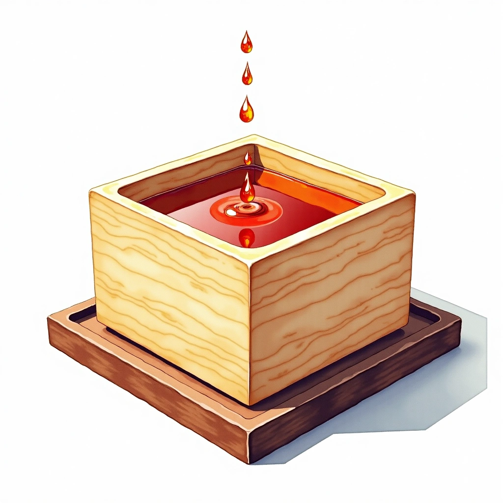 Kirinzan Denpou Junmai Daiginjo Junmai Daiginjo — watercolor illustration