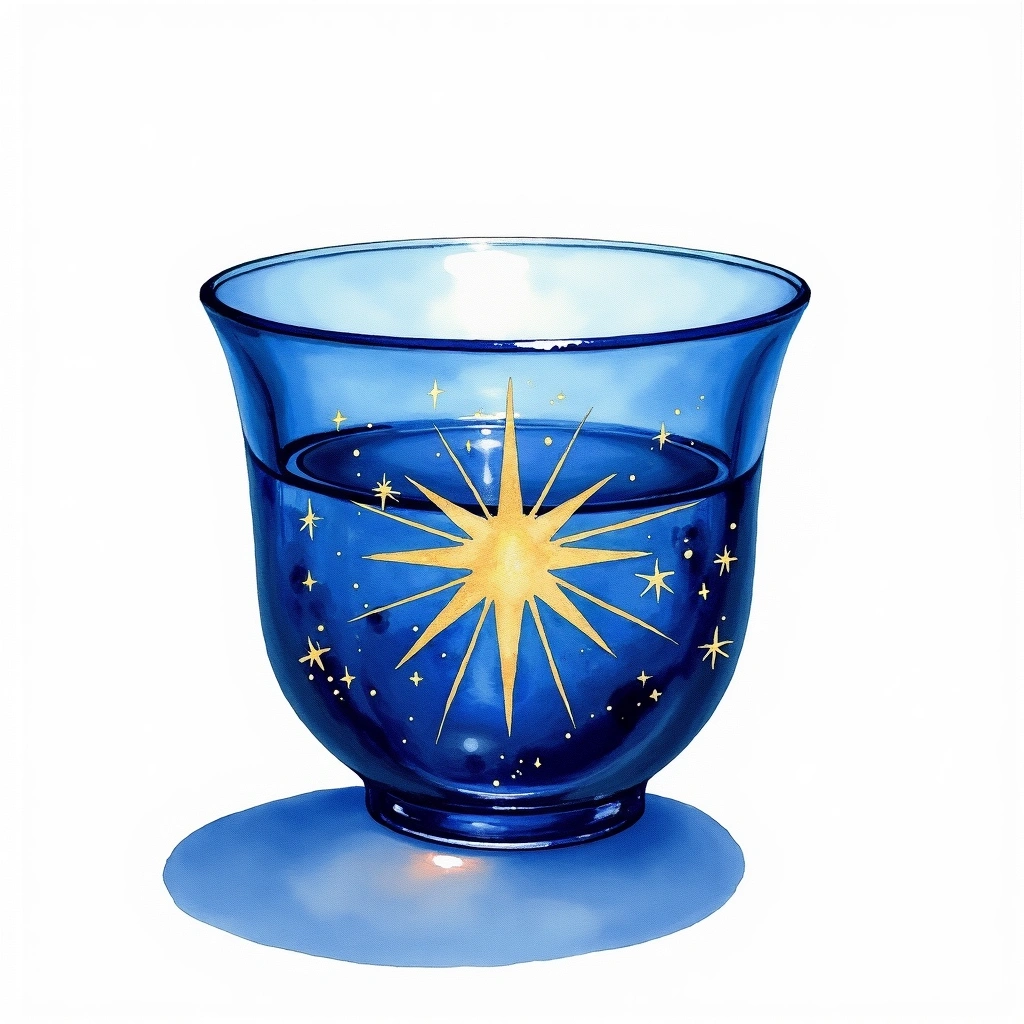 Kokuryu Ippaku Suisei Daiginjo Daiginjo — watercolor illustration