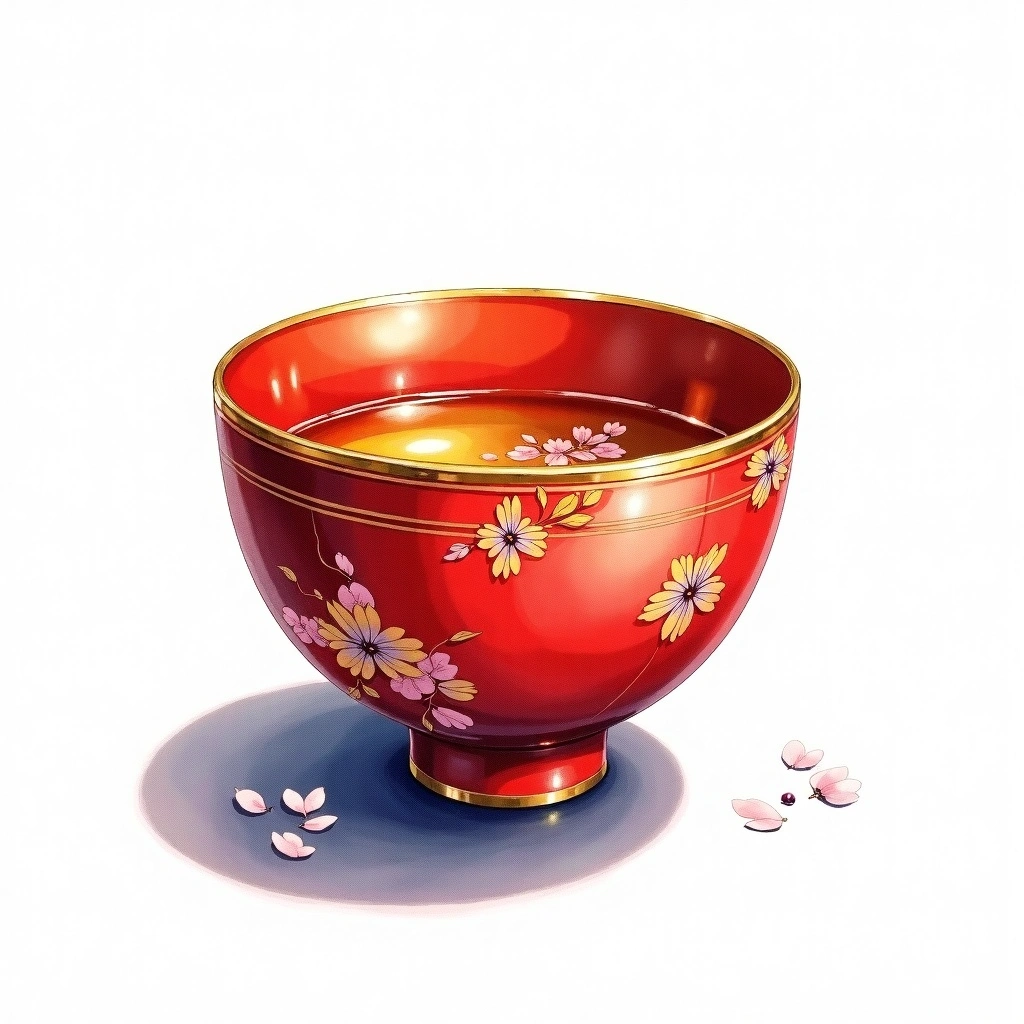 Kudoki Jozu Junmai Daiginjo Junmai Daiginjo — watercolor illustration