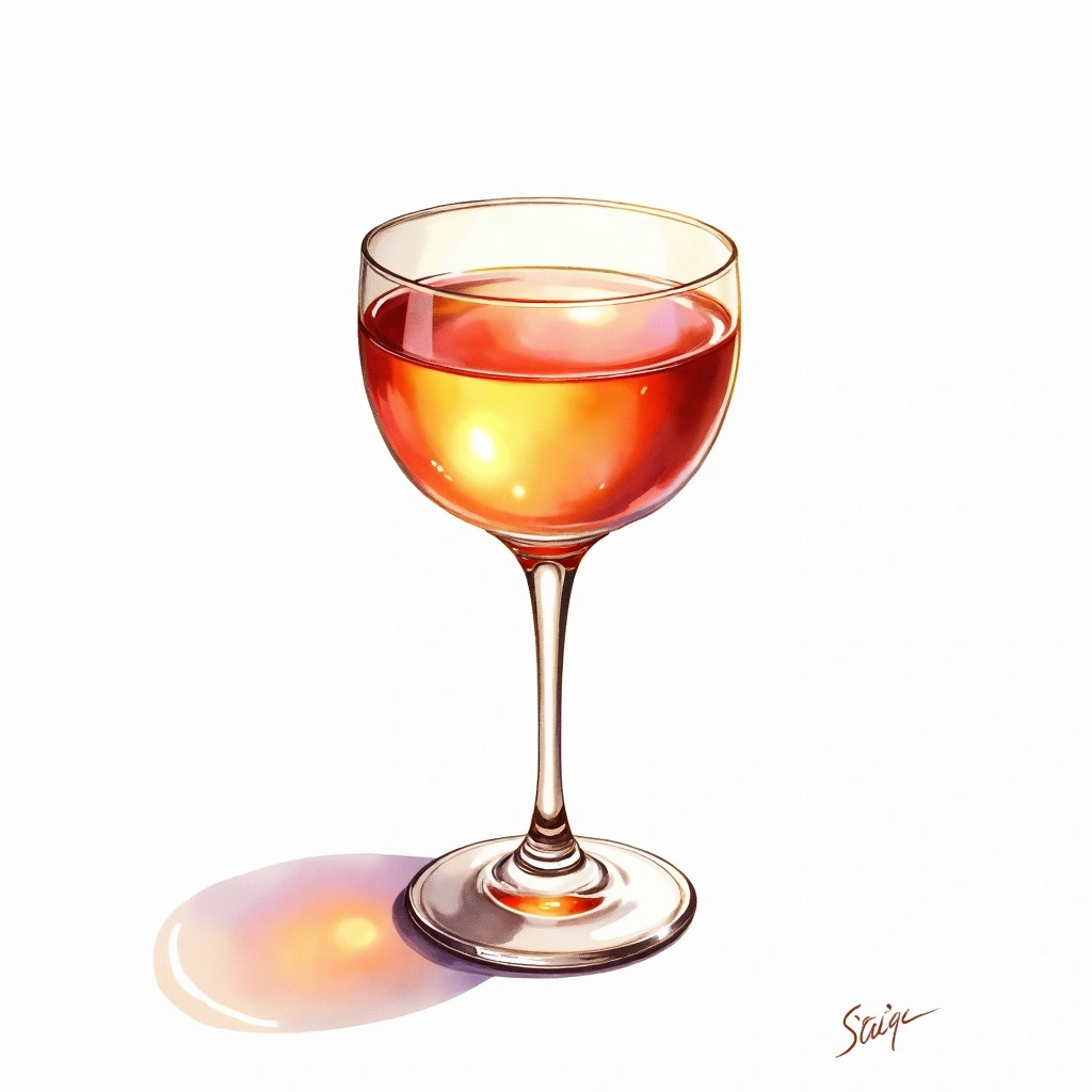 Mansakuno Hana Junmai Daiginjo Junmai Daiginjo — watercolor illustration