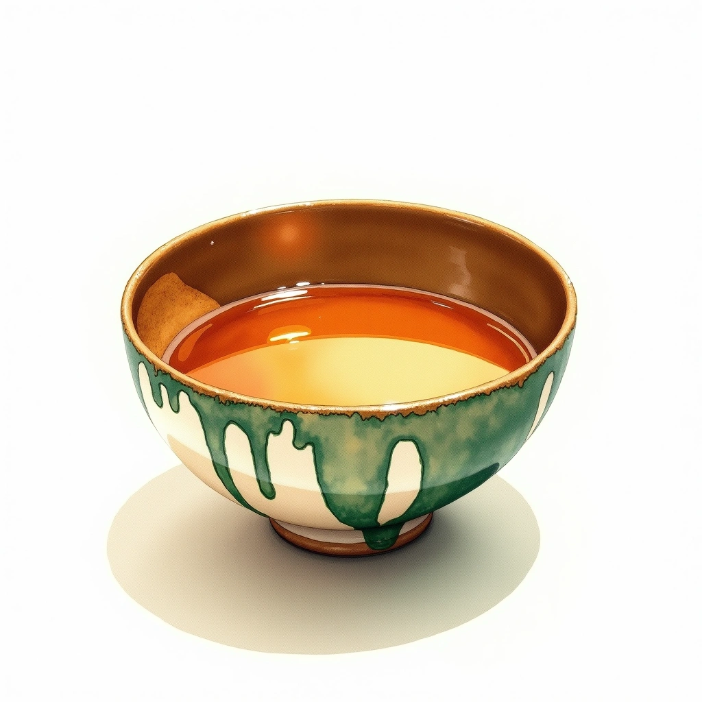 Masumi Okuden Kantsukuri Junmai Junmai — watercolor illustration