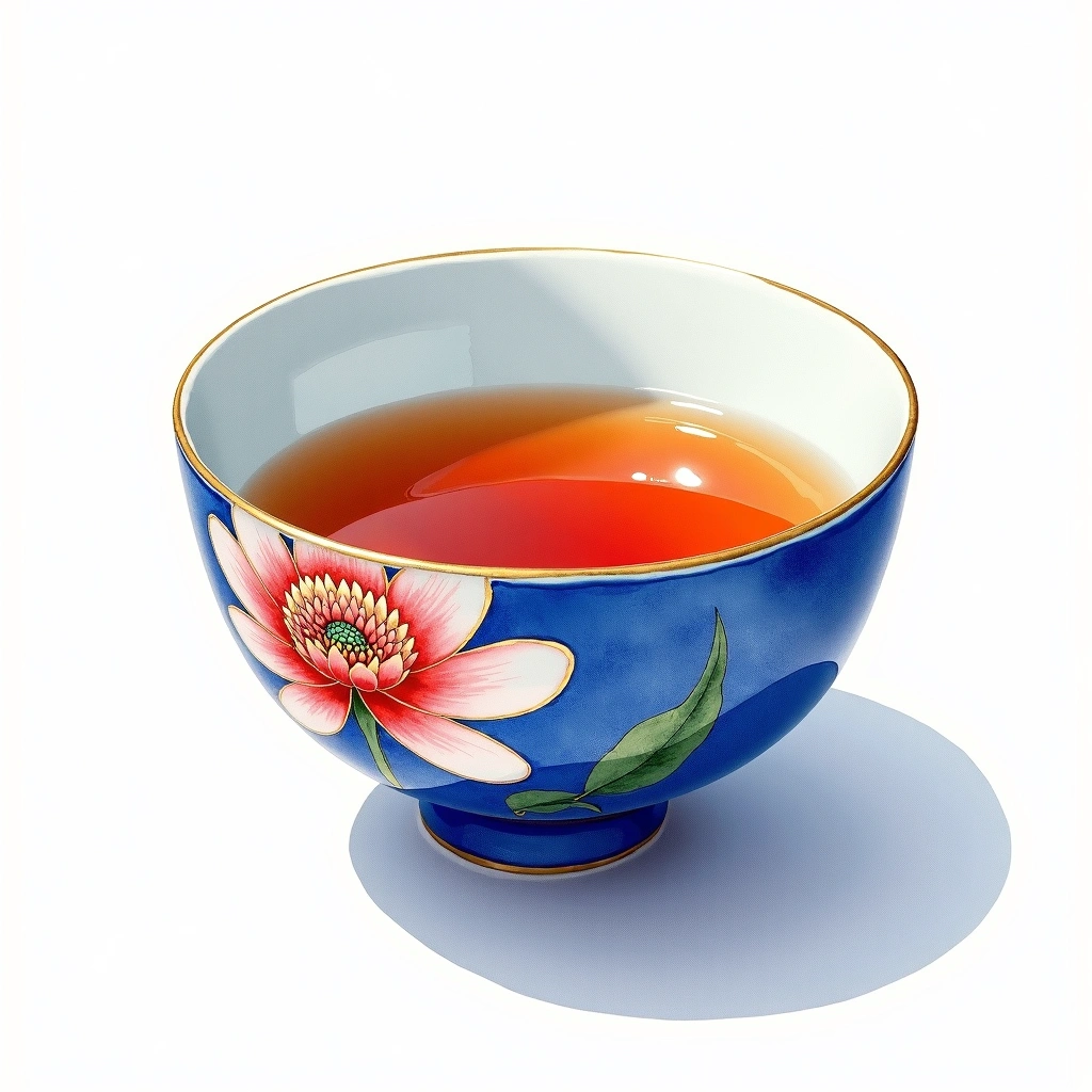 Nabeshima Junmai Daiginjo Junmai Daiginjo — watercolor illustration