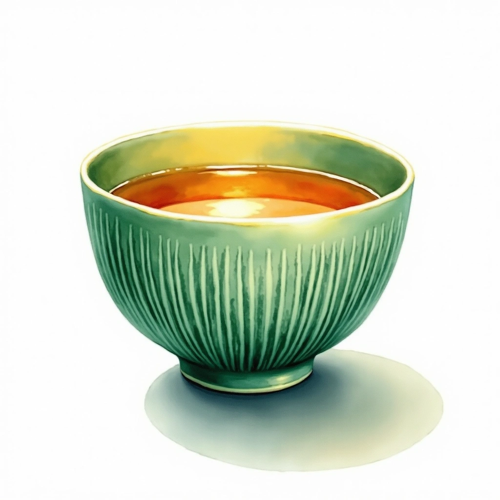 Nabeshima Junmai Ginjo Junmai Ginjo — watercolor illustration