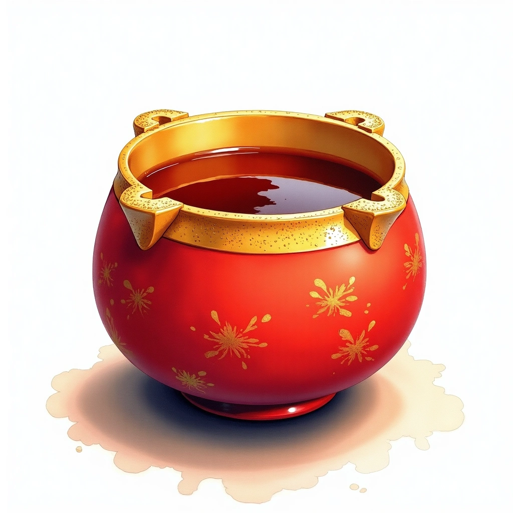 Ranman Junmai Ginjo Junmai Ginjo — watercolor illustration