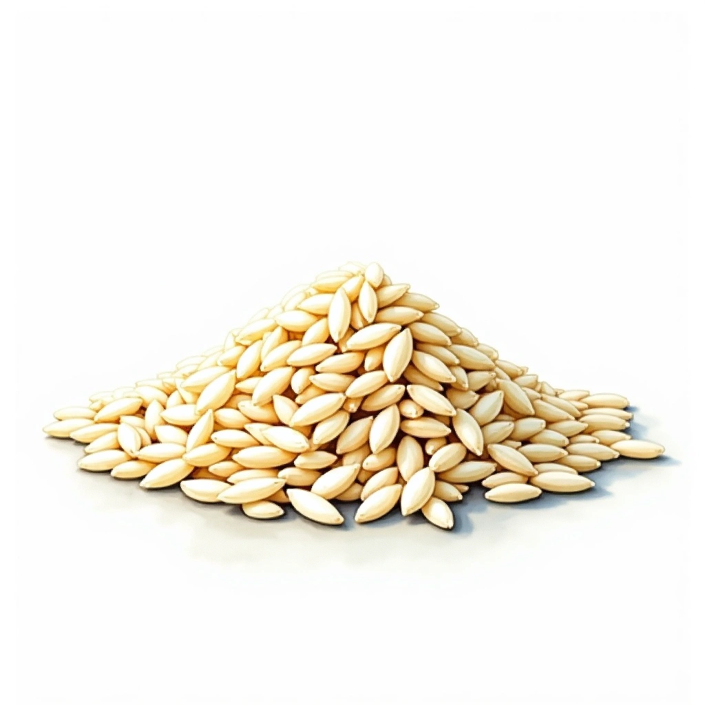 Gin no Sato sake rice — watercolor illustration