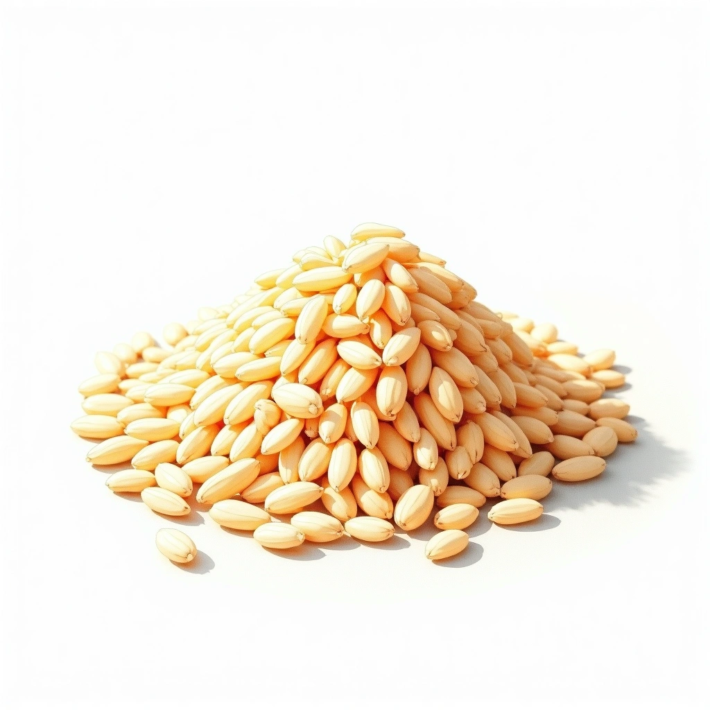 Gohyakumangoku sake rice — watercolor illustration