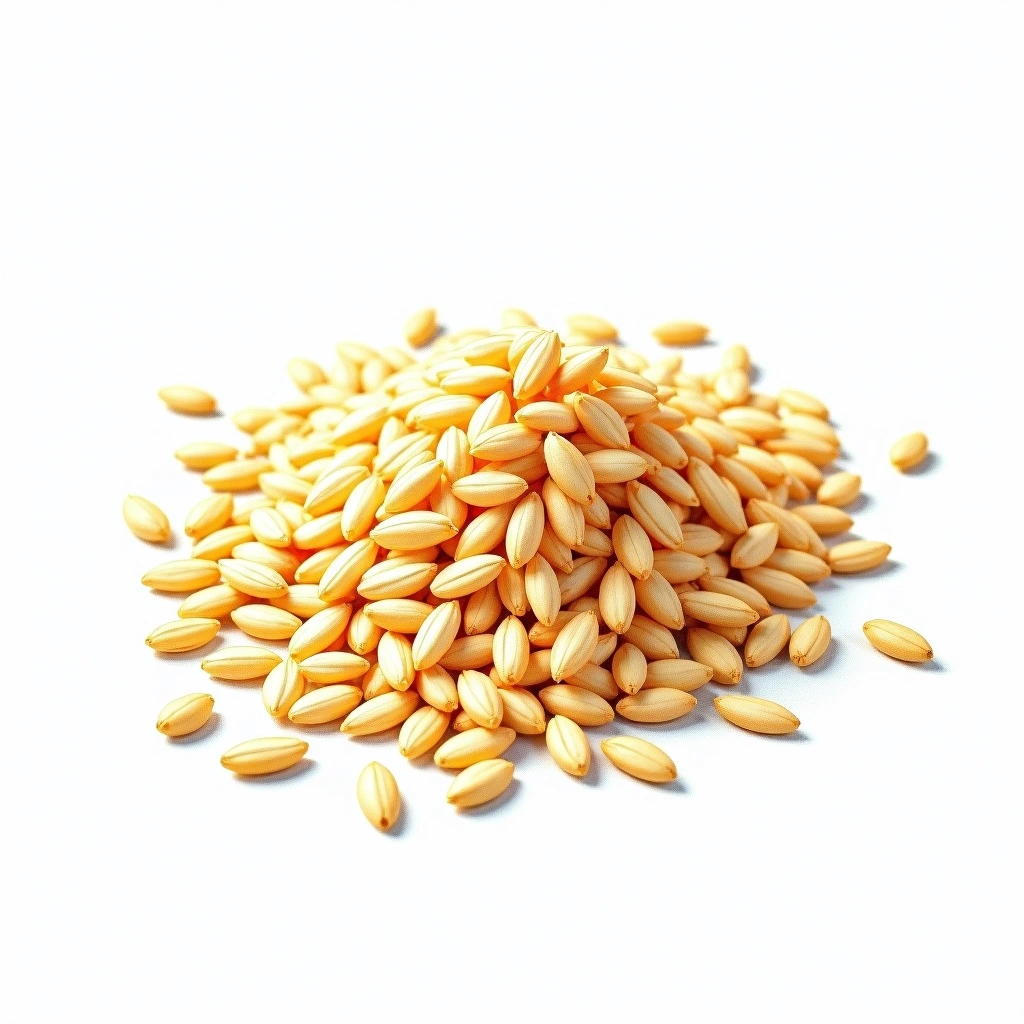 Omachi sake rice — watercolor illustration