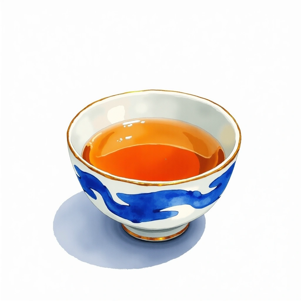 Sawanoi Tokubetsu Junmai Tokubetsu Junmai — watercolor illustration