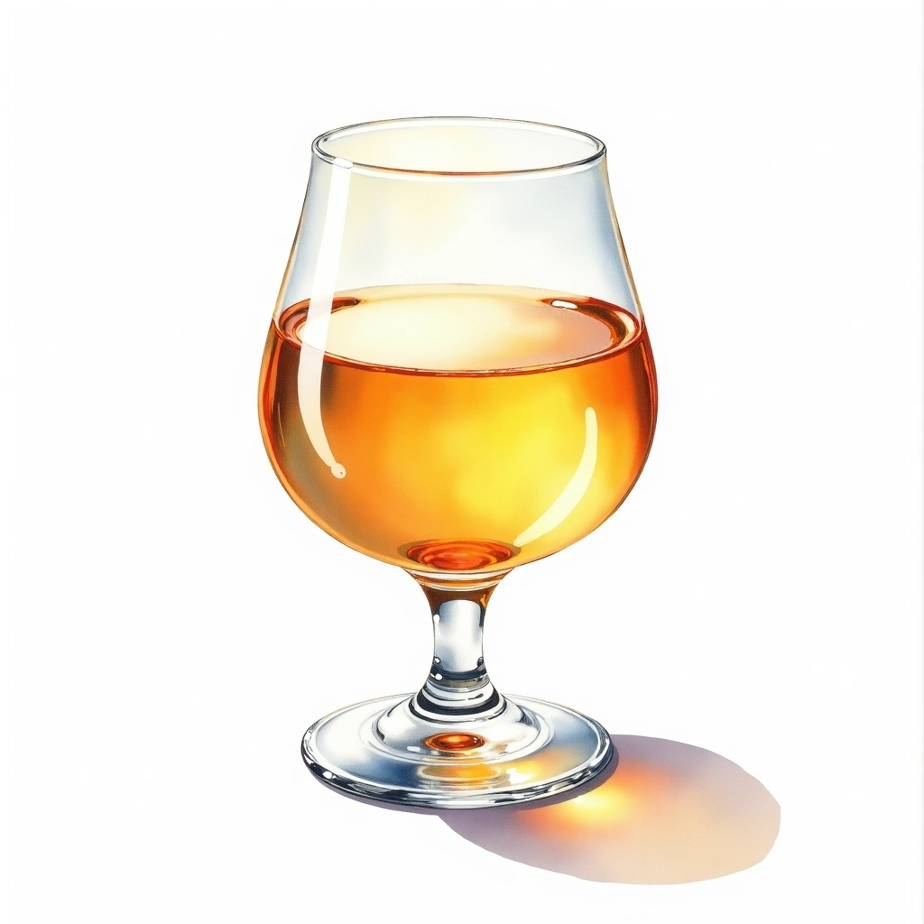 Shichiken Junmai Daiginjo Junmai Daiginjo — watercolor illustration