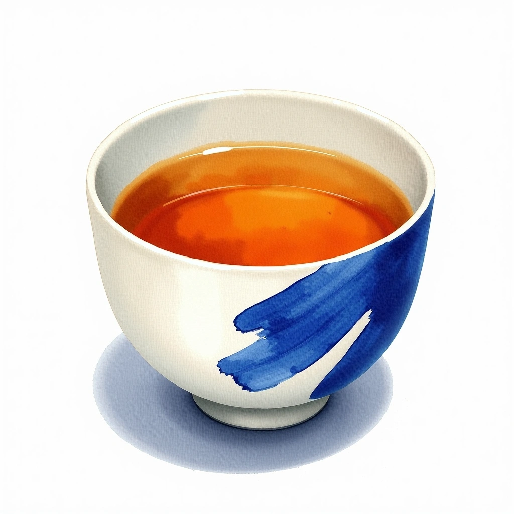 Suigei Tokubetsu Junmai Tokubetsu Junmai — watercolor illustration