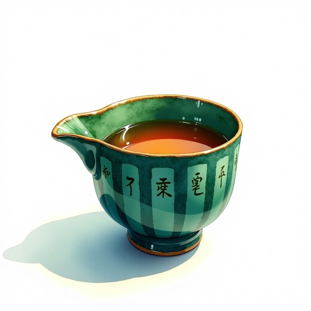 Takashimizu Junmai Daiginjo Junmai Daiginjo — watercolor illustration