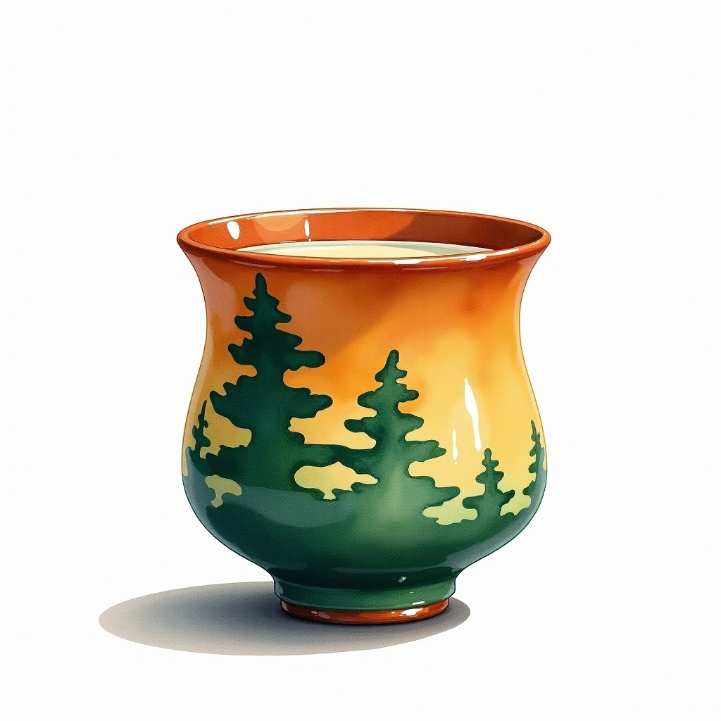 Tengumai Yamahai Junmai Junmai — watercolor illustration