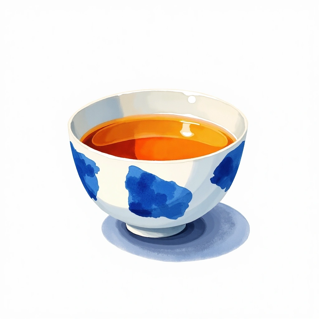 Zuiyo Junmai Ginjo Junmai Ginjo — watercolor illustration